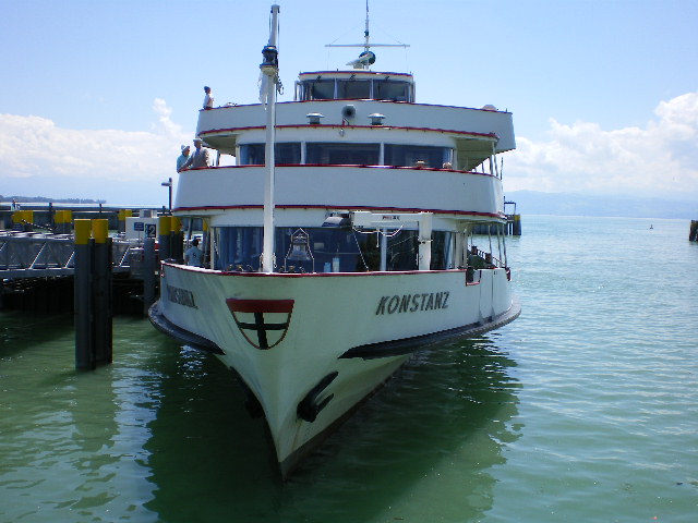 Konstanz ein Teil der weissen Flotte