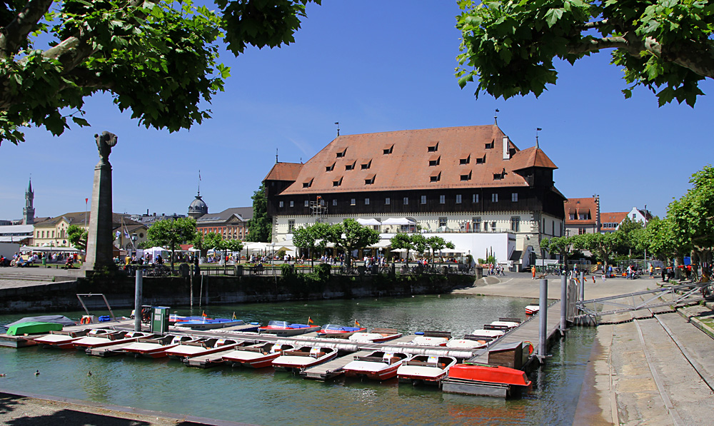 Konstanz - Gondelhafen mit Konzil