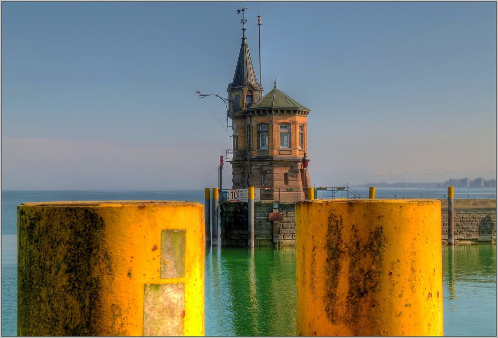 Konstanz Hafen-Einfahrt