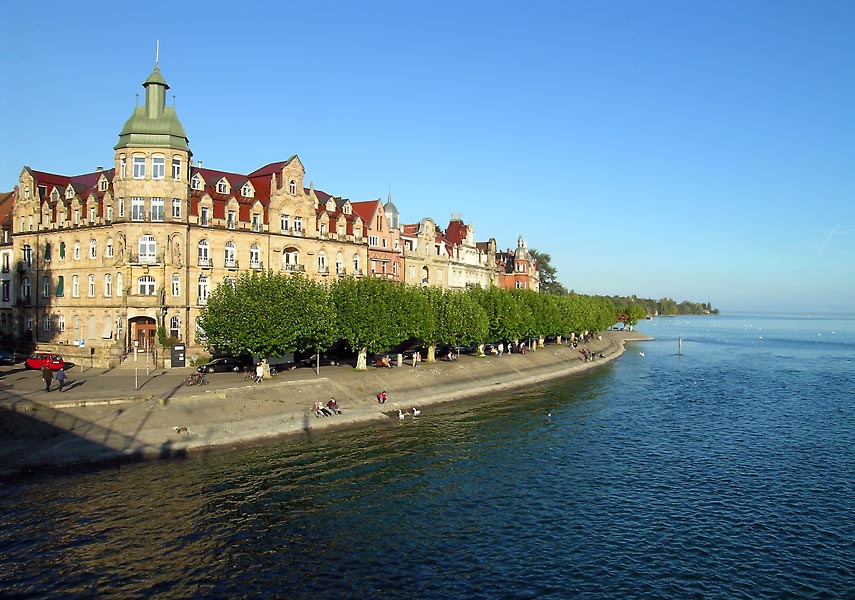 Konstanz - Seestraße im Oktober (1)