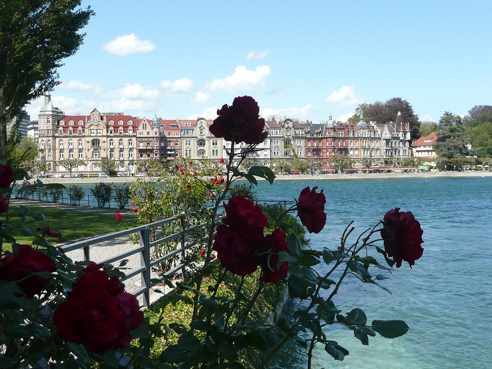 KONSTANZ - Vom Inselhotel in Richtung Seestraße