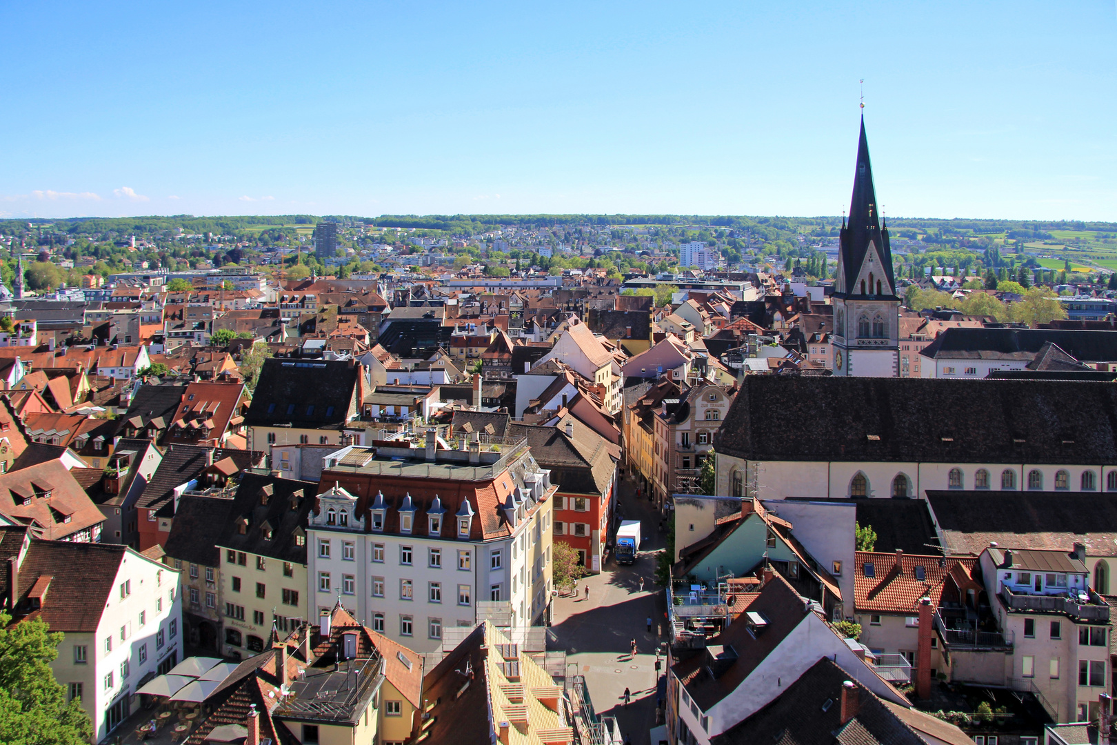 Konstanz von oben