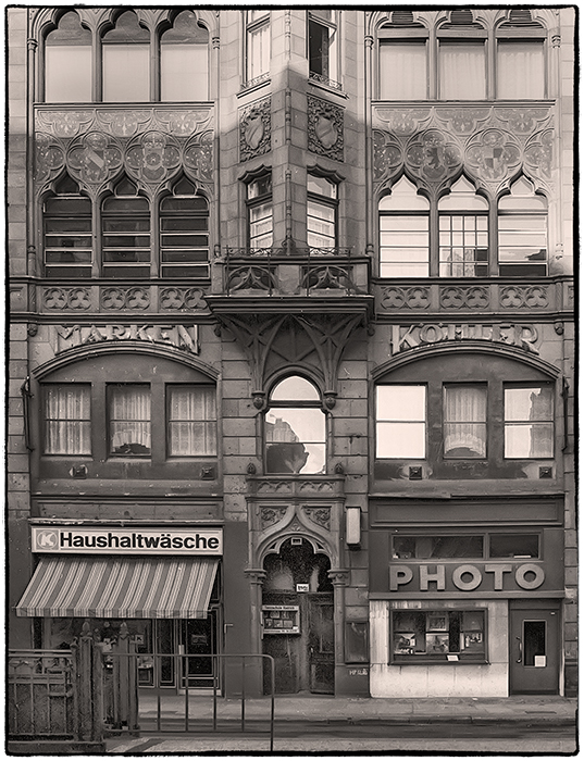 Konsum Haushaltswäsche & Photo  - Friedrichstrasse 166 ( etwa 1980)