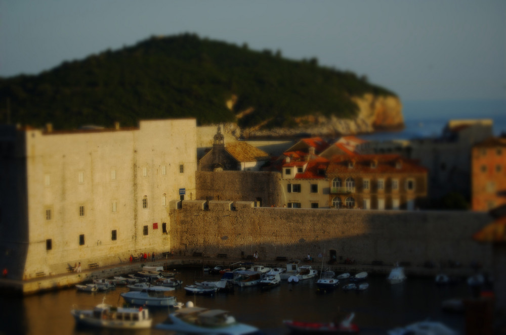 Kontor Dubrovnik in Tilt-Shift von absturz Kontor Dubrovnik in Tilt-Shift... v2