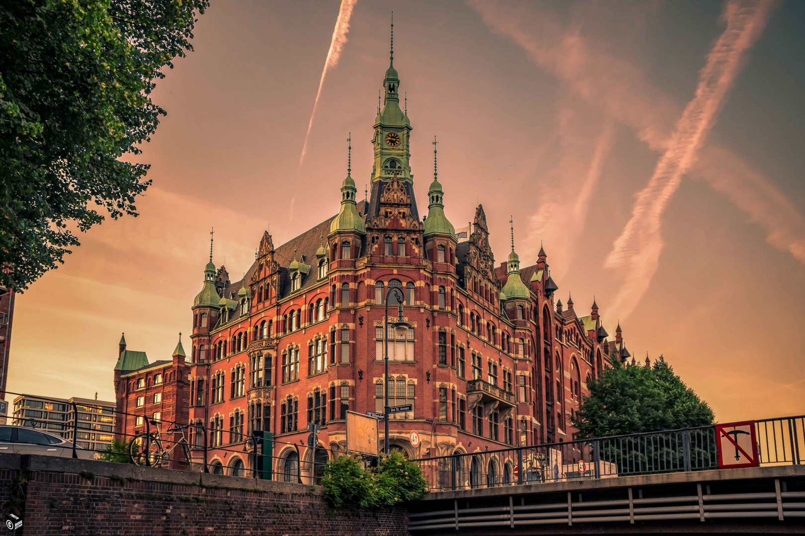 Kontorhaus in der Speicherstadt Hamburg 