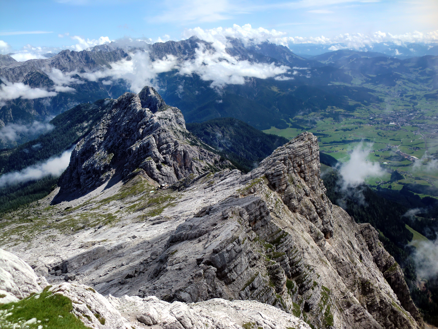 Kontrast der Berge