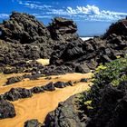 Kontraste am Keurboomstrand in South Africa