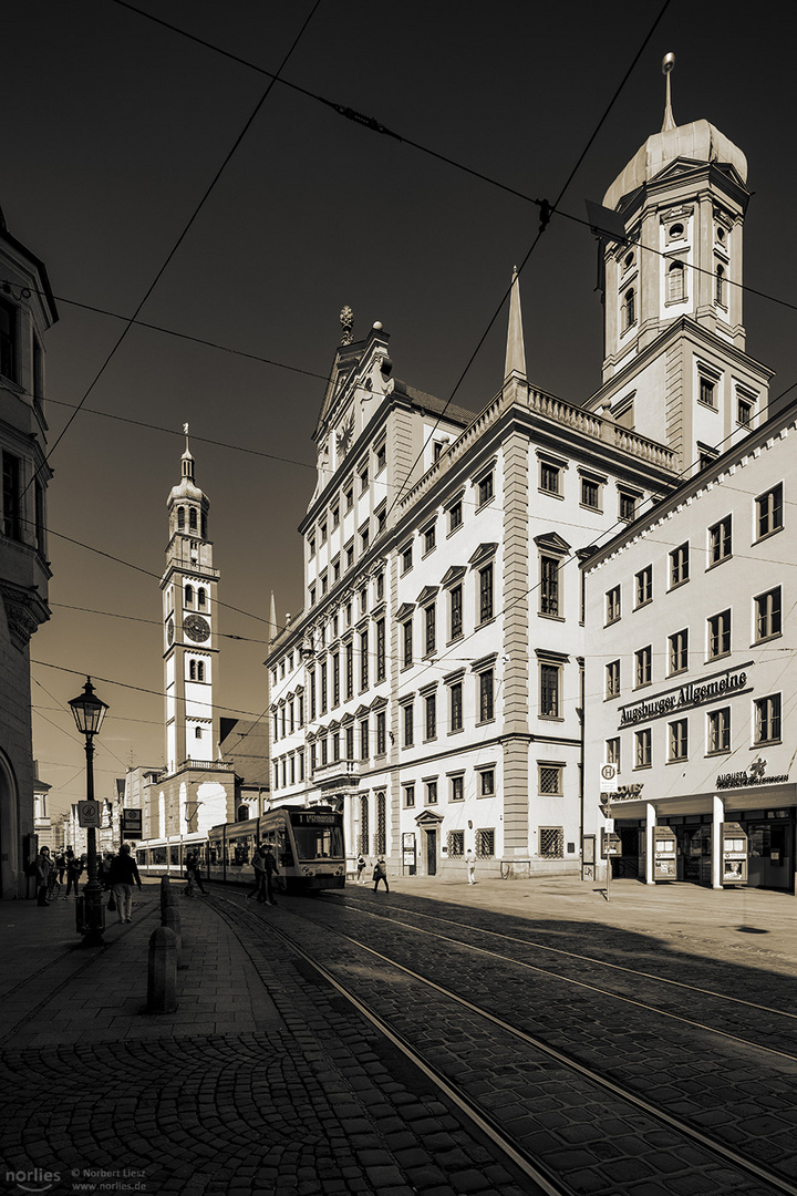 Kontraste am Rathausplatz