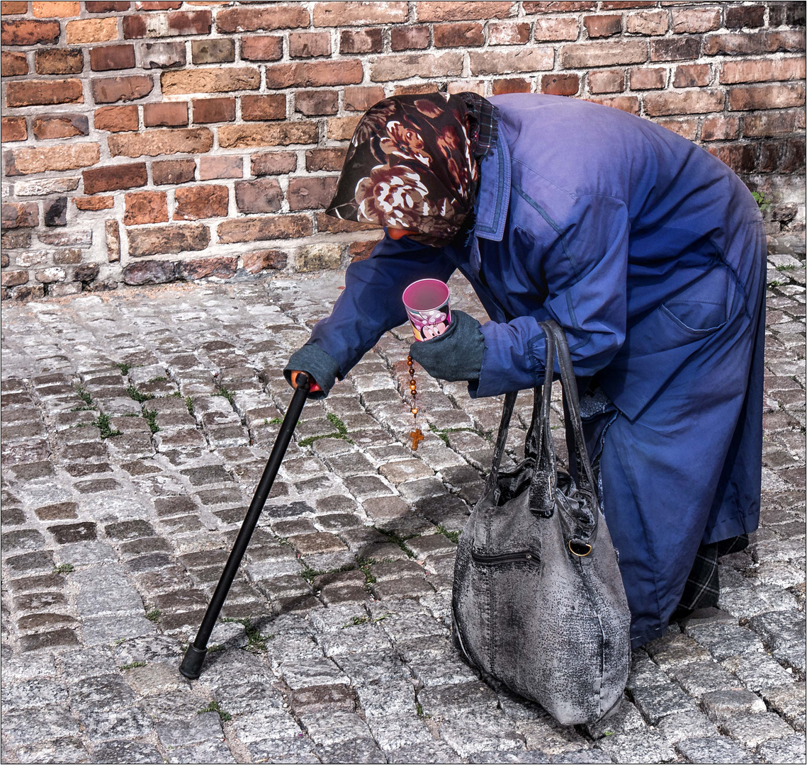 Kontraste der Großstadt ...