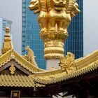Kontraste im Jing'an Tempel 2