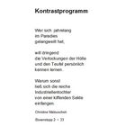 Kontrastprogramm BS 2 - 33