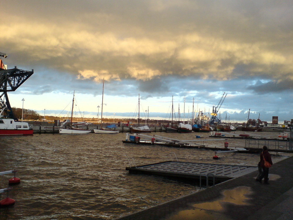 Kontrastreiches Wolkenspiel