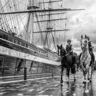 Kontrollritt bei der Cutty Sark