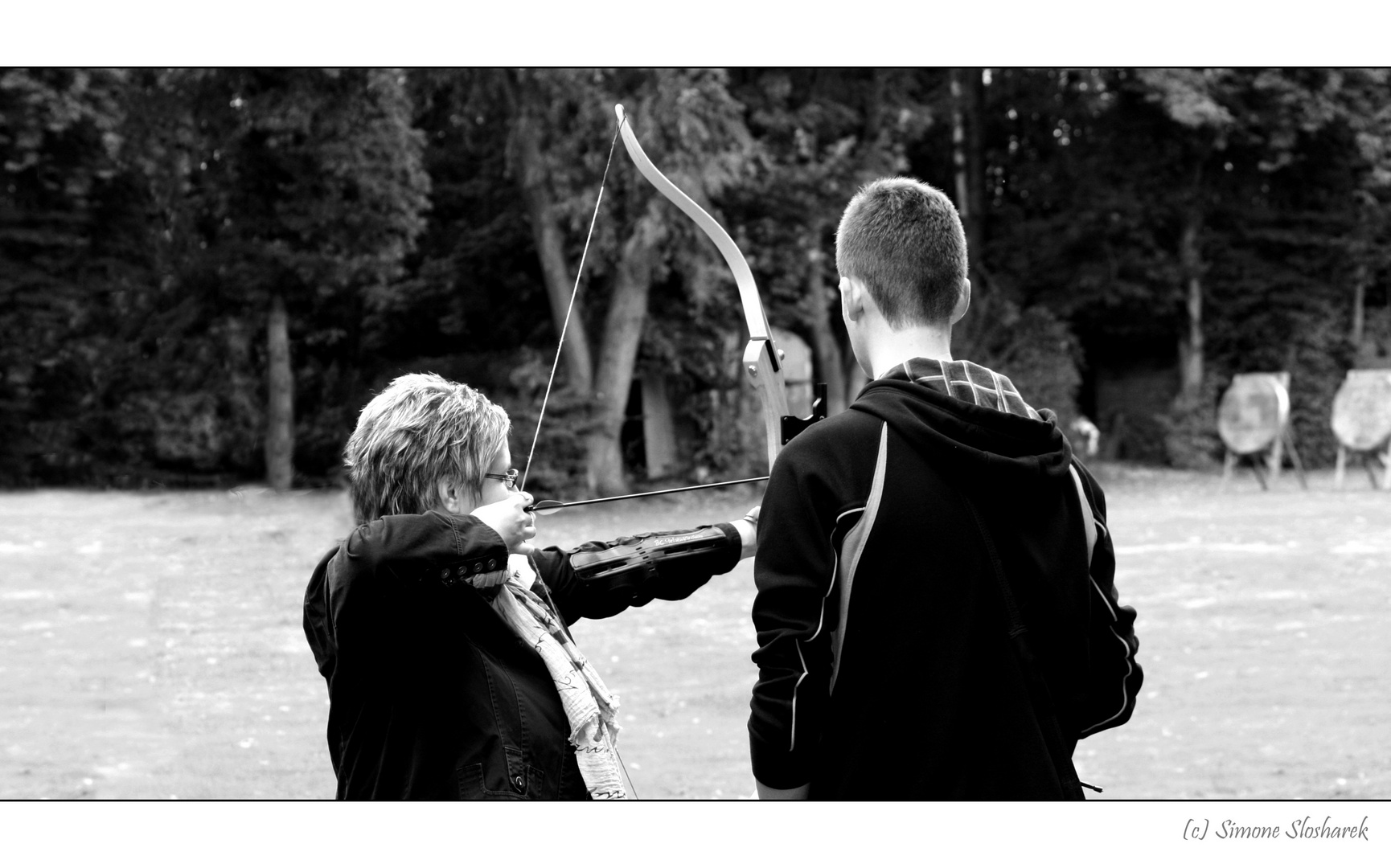 ~ Konzentration ~ Foto & Bild | sport, black & white, motive Bilder auf