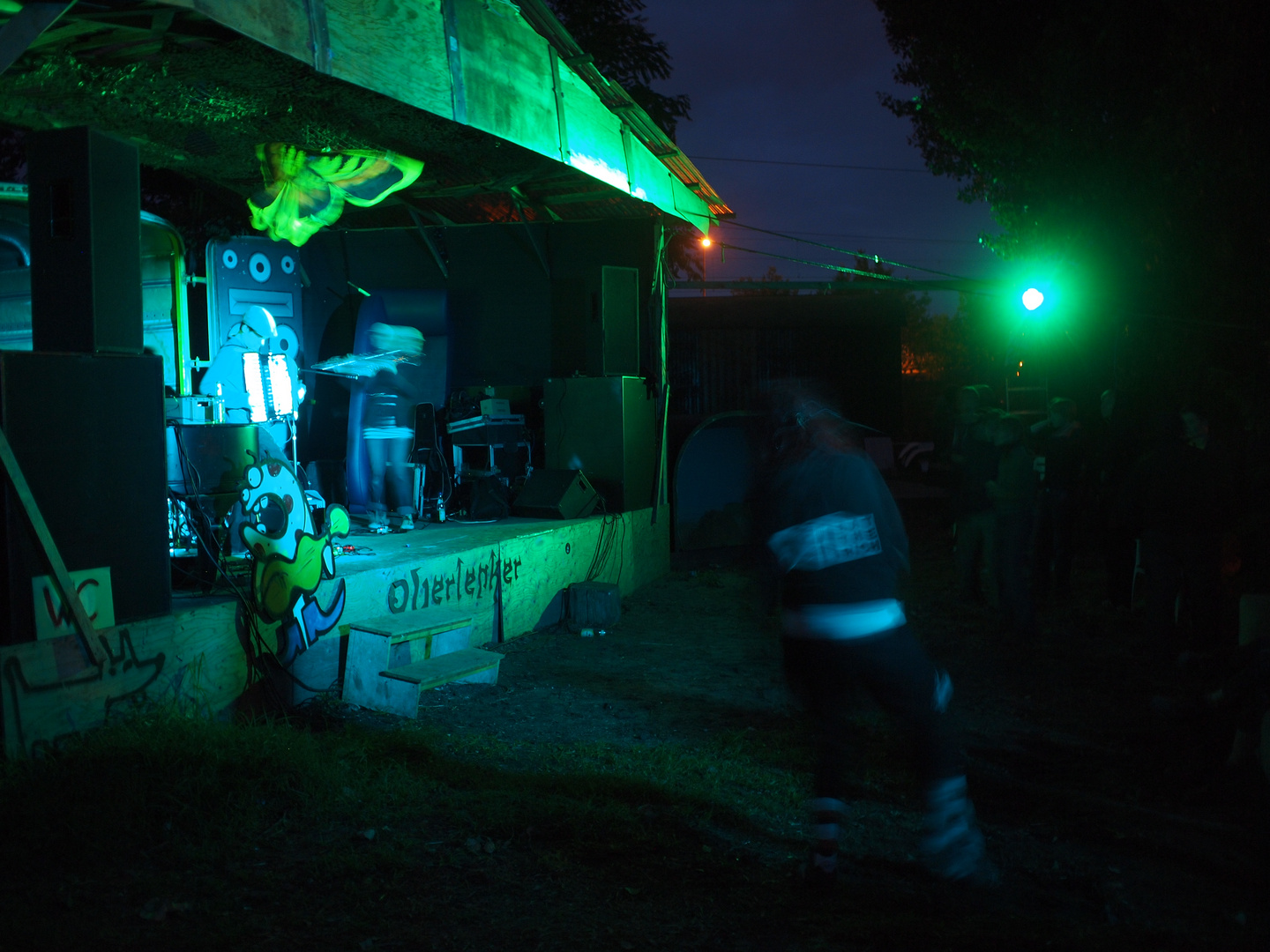 Konzert auf Wagenplatz