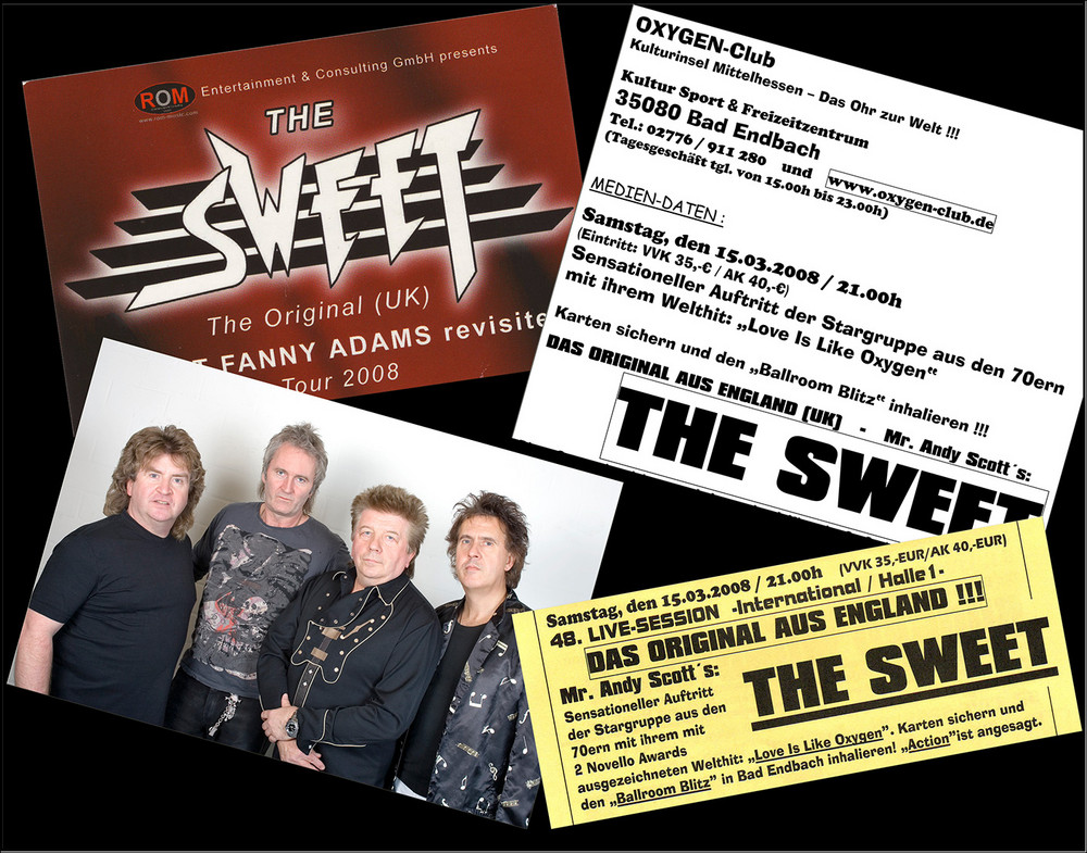 Konzert-Event THE SWEET