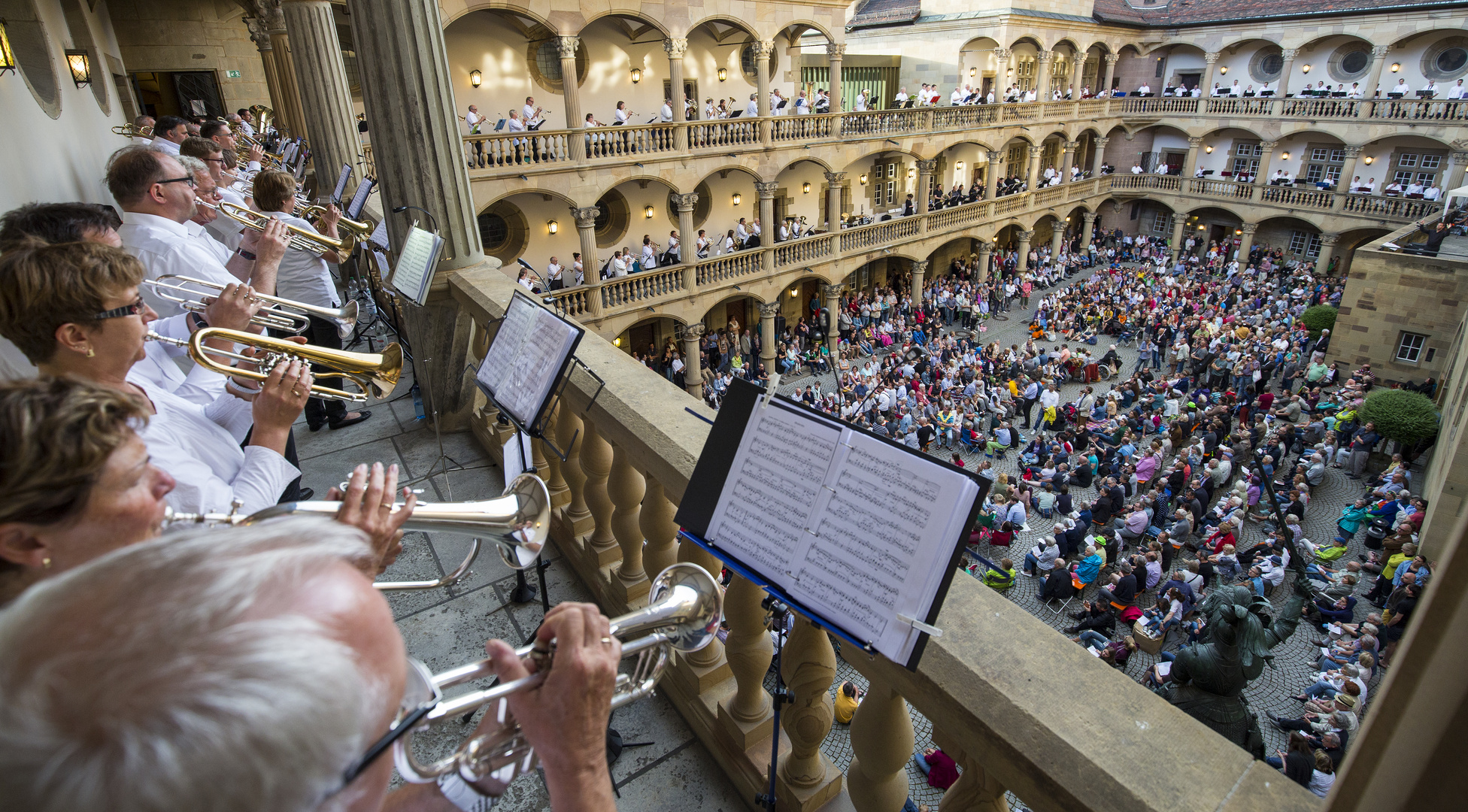 Konzert im Alten Schloss in Stuttgart