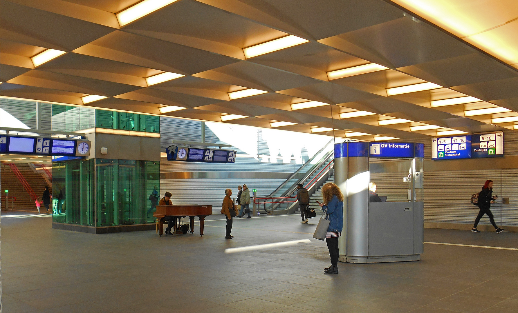 Konzert im Bahnhof