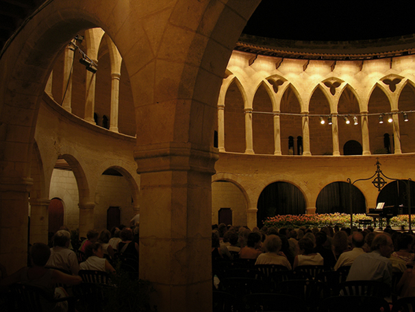 Konzert im Castillo Bellver