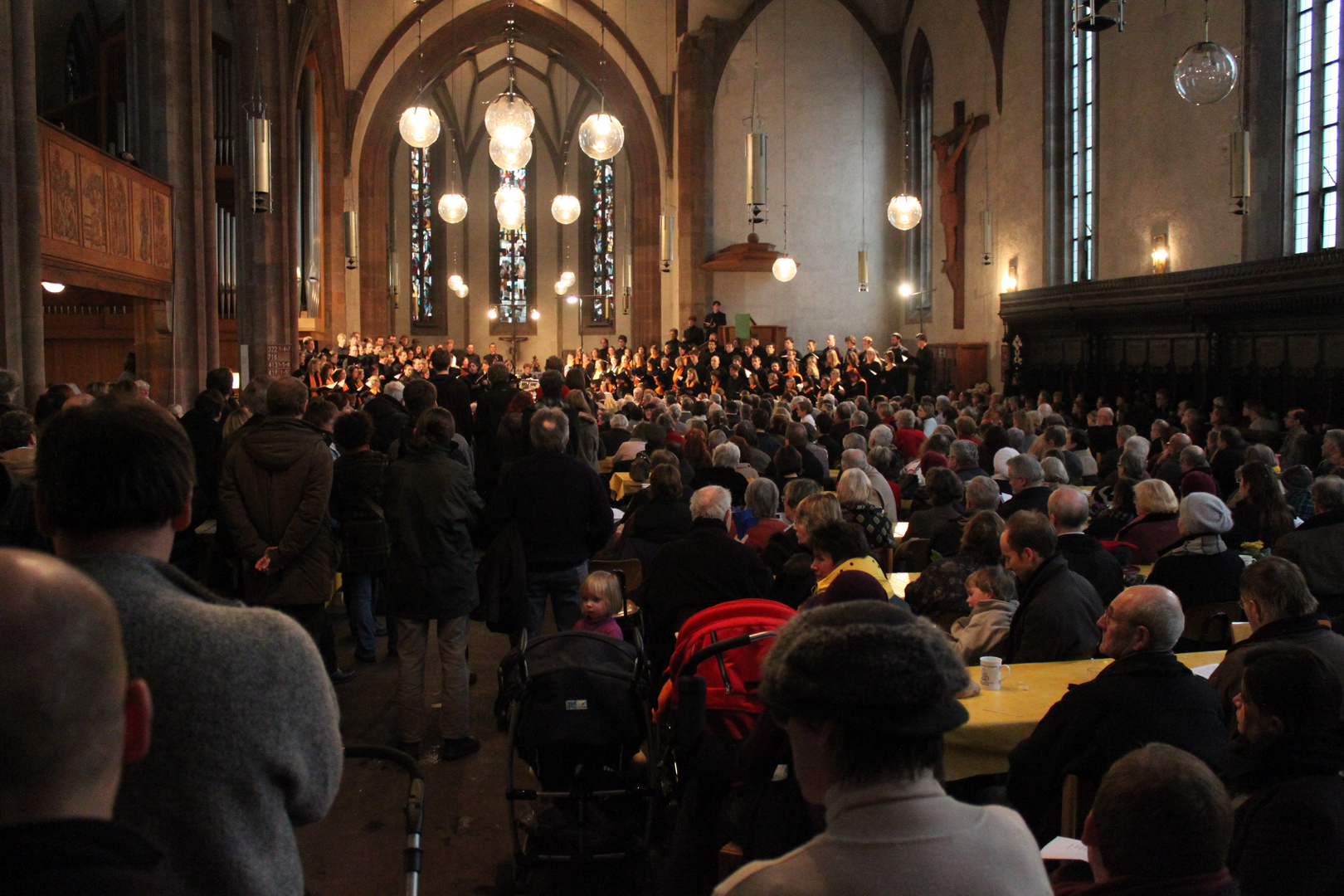 Konzert Stuttgart Leonhardskirche Chor - 14.2.10 Vesperkirche