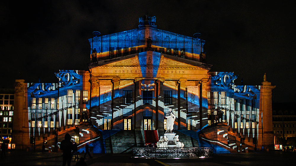 Konzerthaus Berlin beim Fesatival of Lights.