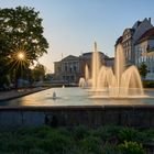 Konzerthaus im Abendlicht