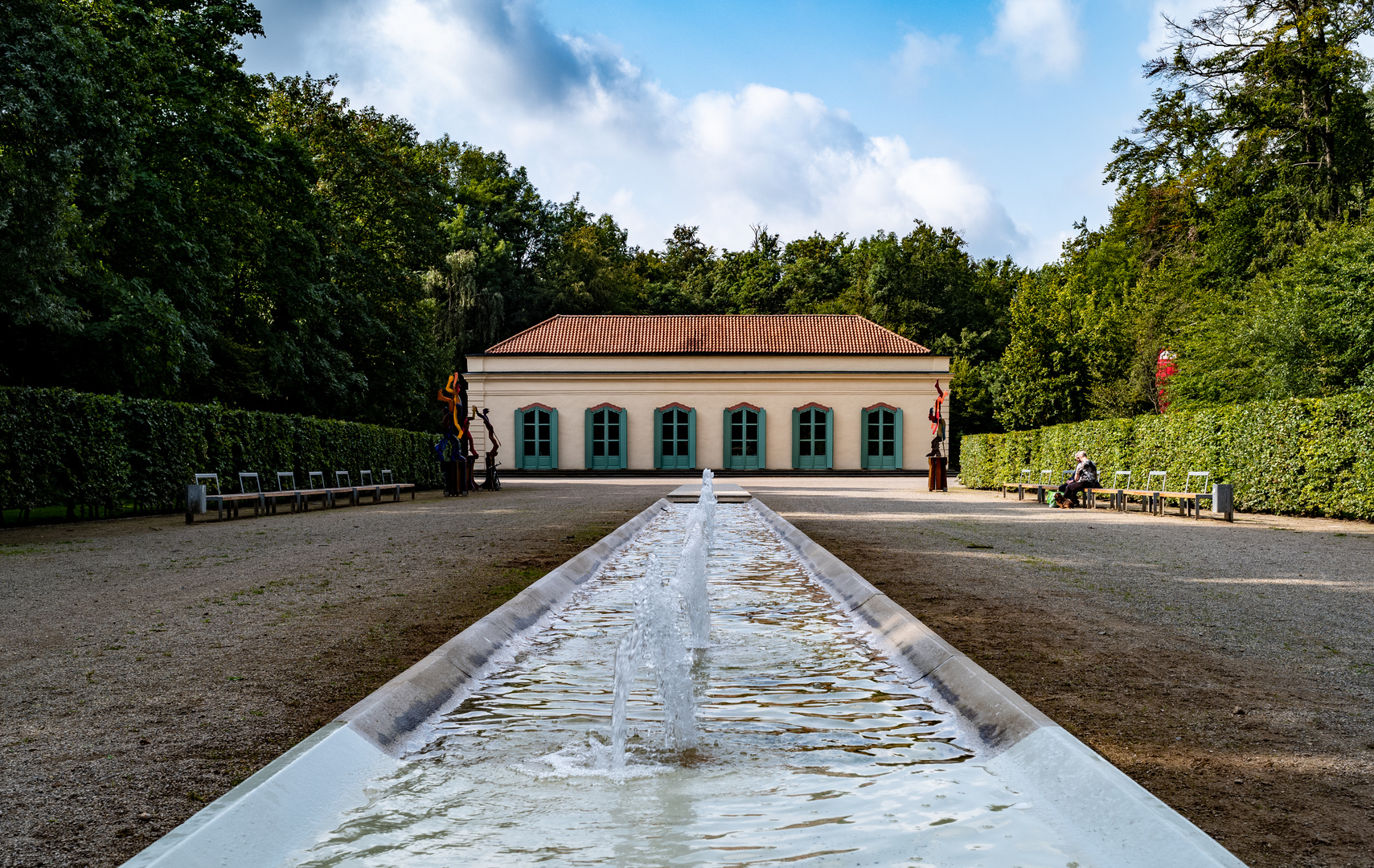 Konzertsaal - Brunnenanlage Bagnopark bei Burgsteinfurt