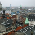 Kopenhagen, Blick auf die Dächer der Stadt...