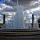 Kopenhagen, Brunnen Nähe Schloß Amalienburg