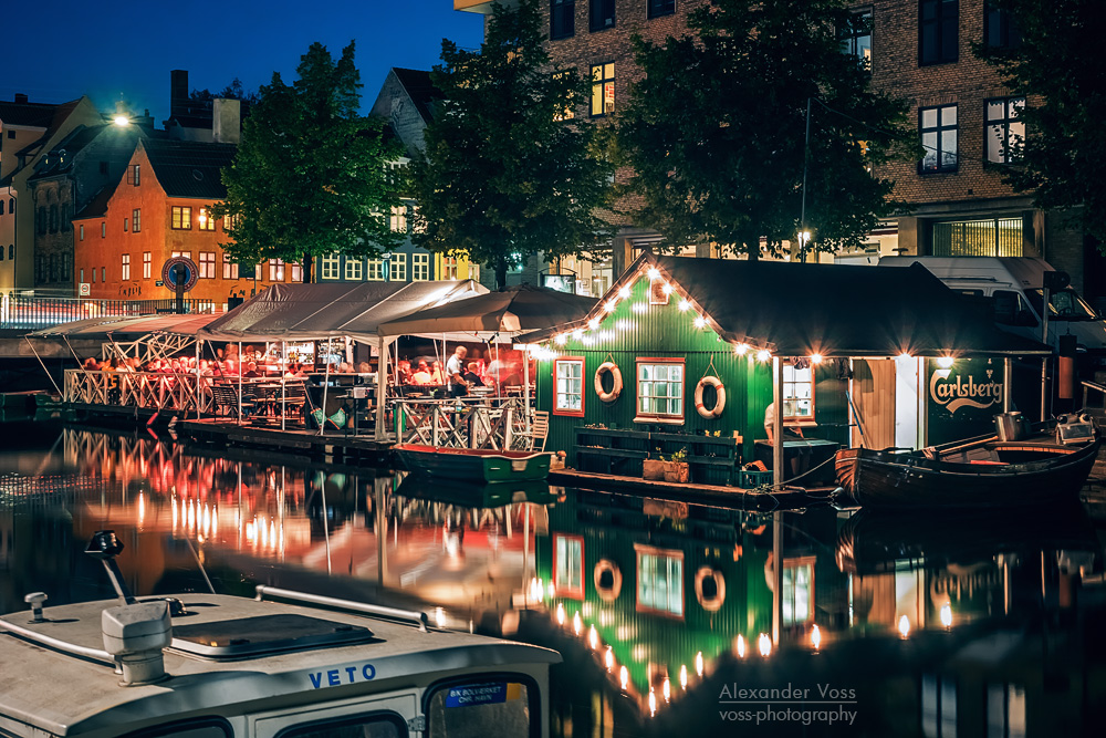 Kopenhagen - Christianshavn bei Nacht