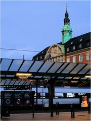 Kopenhagen Hauptbahnhof am Abend I