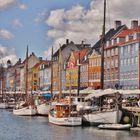 Kopenhagen, Nyhavn Juli 2019.