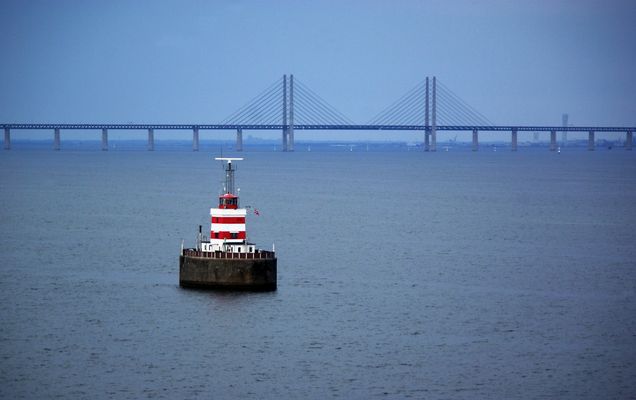 Kopenhagen Öresundbrücke....