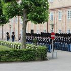 Kopenhagen Schloss Rosenborg Truppeninspektion