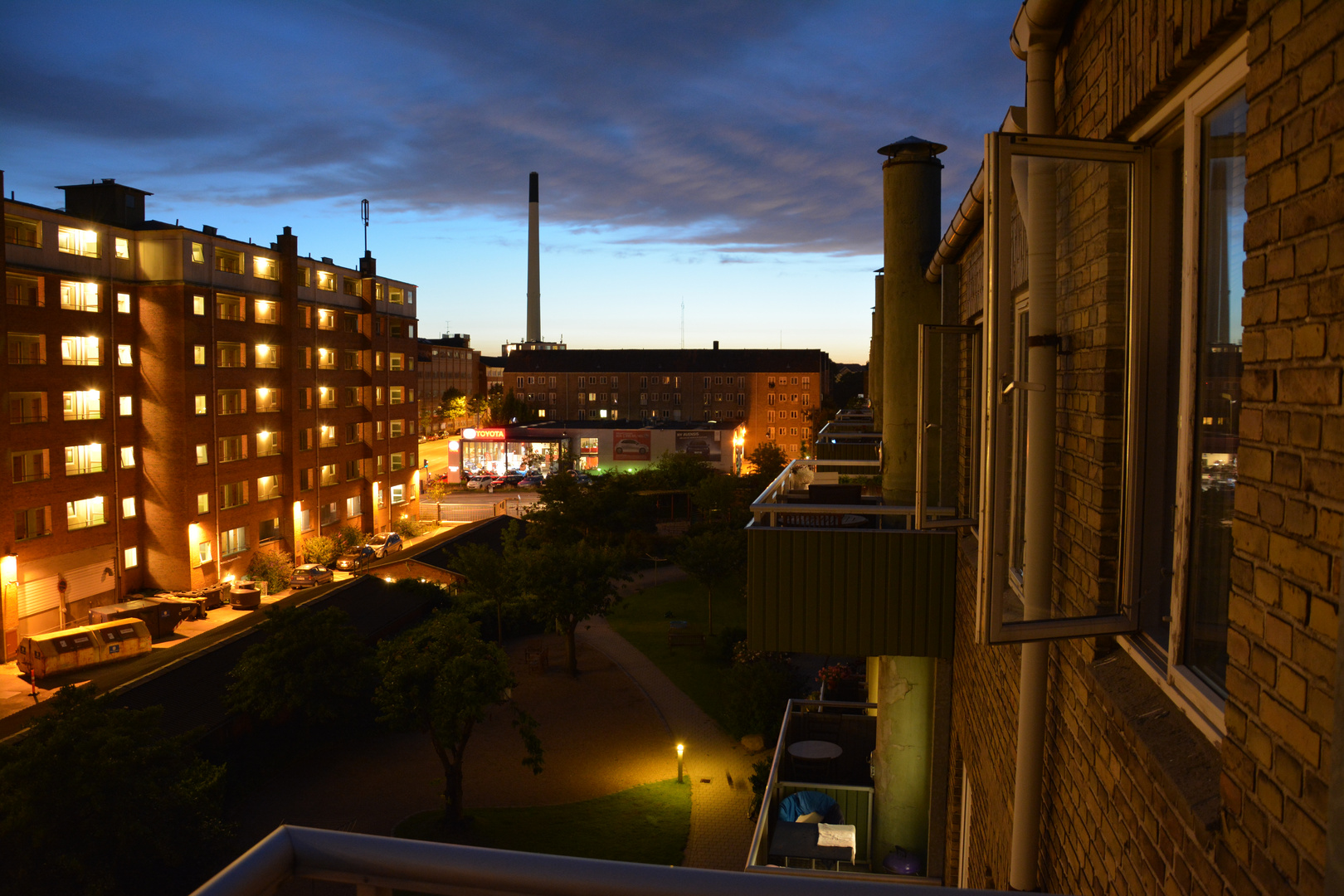 Kopenhagen zur Blauen Stunde