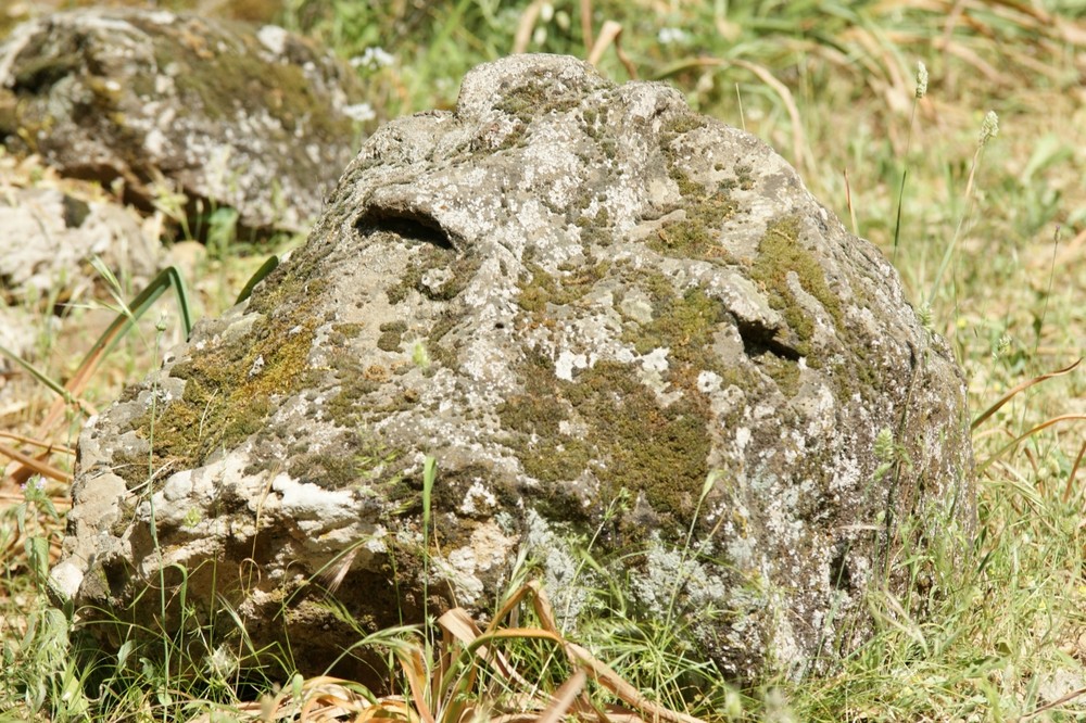 Kopf aus Stein