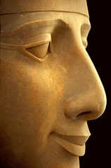 Kopf der Ramses II Statue von Memphis