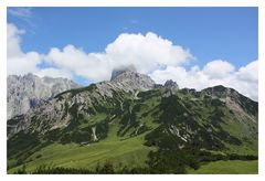 Kopf in den Wolken