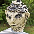 Kopf Keramik Korb cr6-A4517-col+9KUnSTfotos