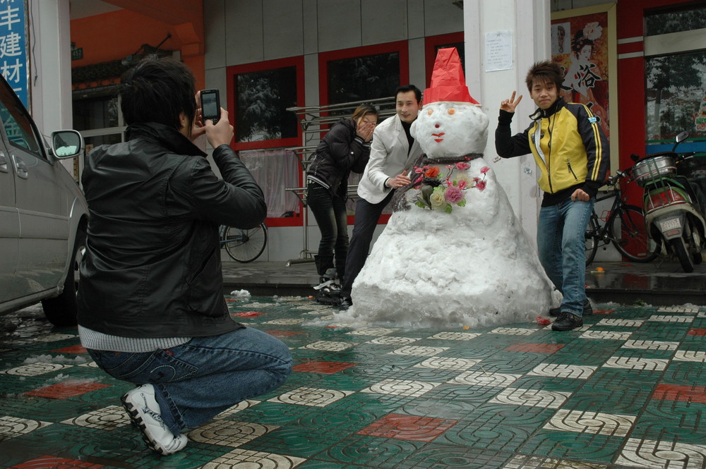 Kopie von einem Schneemann in China entdeckt !!!