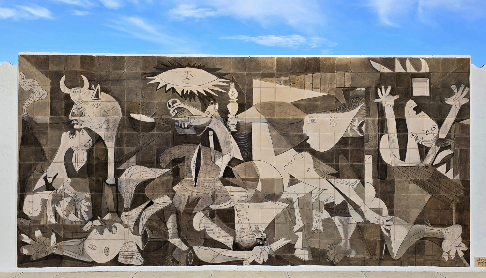 Kopie von Picassos "Guernica"