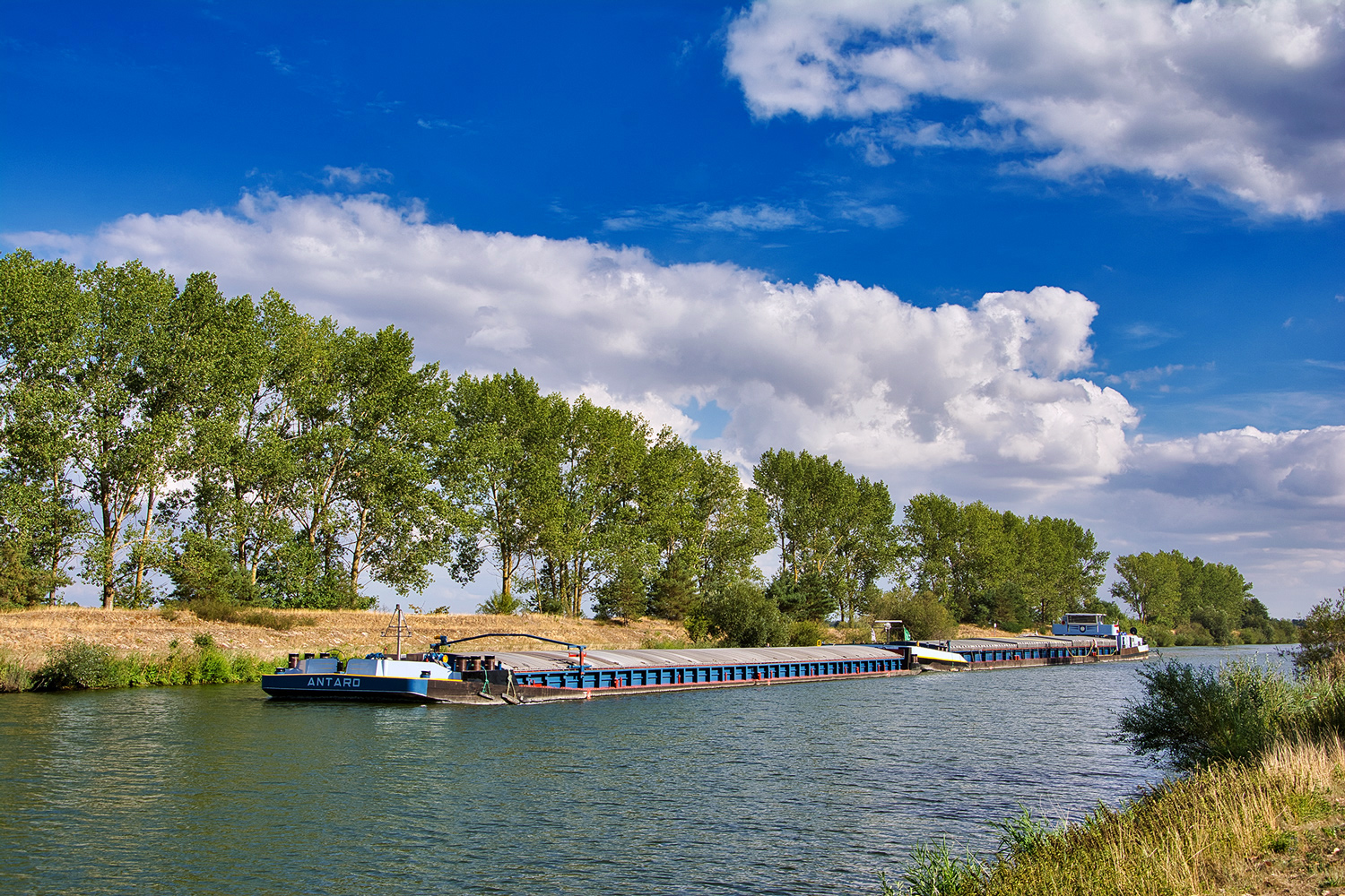 Koppelverband „Antaro“ auf den Mittellandkanal 