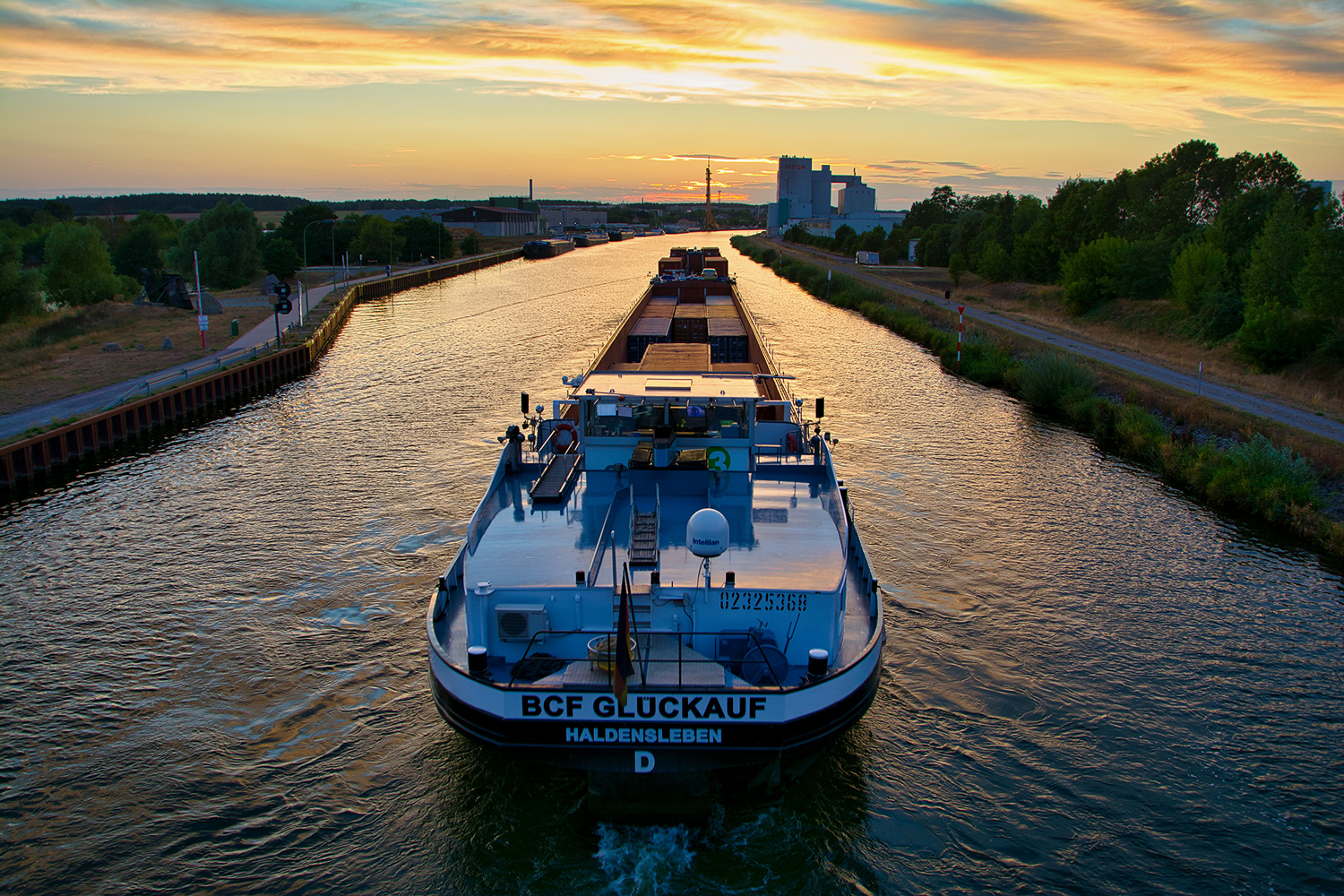 Koppelverband BCF Glückauf / Primero auf den Mittellandkanal 