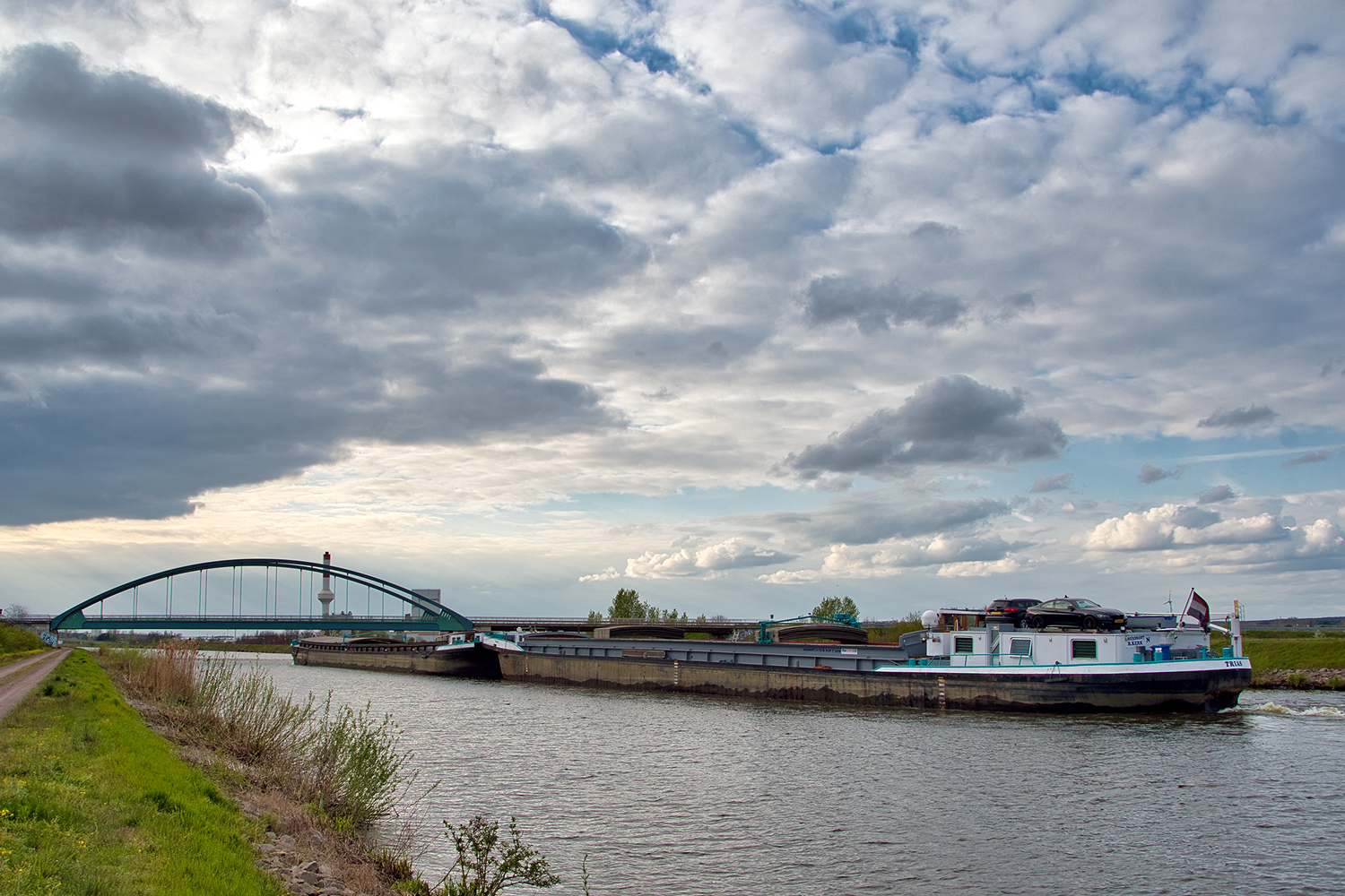 Koppelverband TRIAS / OBELIX auf den Mittellandkanal 