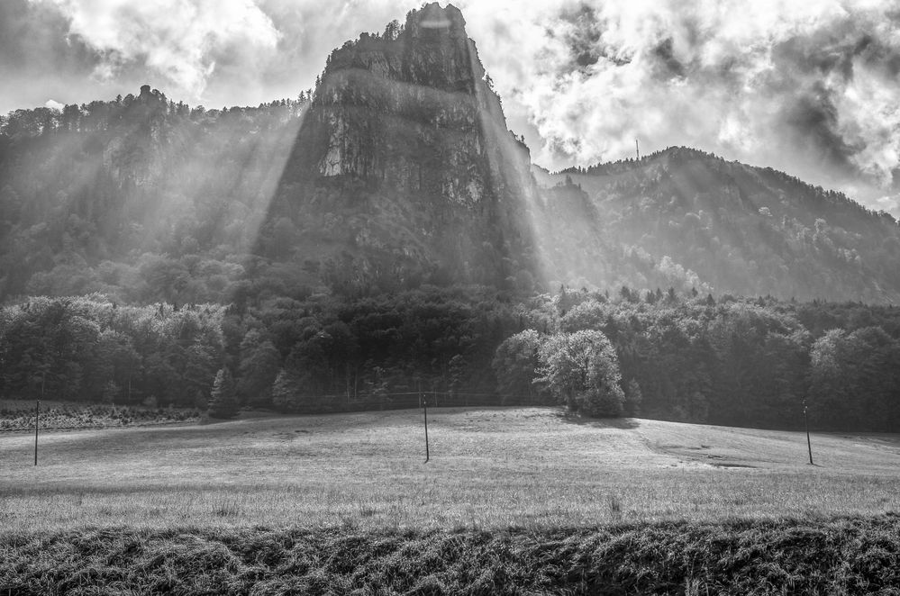 Koppl bei Salzburg... HDR BW