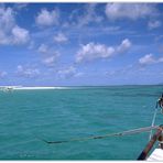 Koralleninsel am Great Barrier Reef