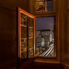 Korbach, Blick aus dem alten Sitzungssaal im historischen Rathaus