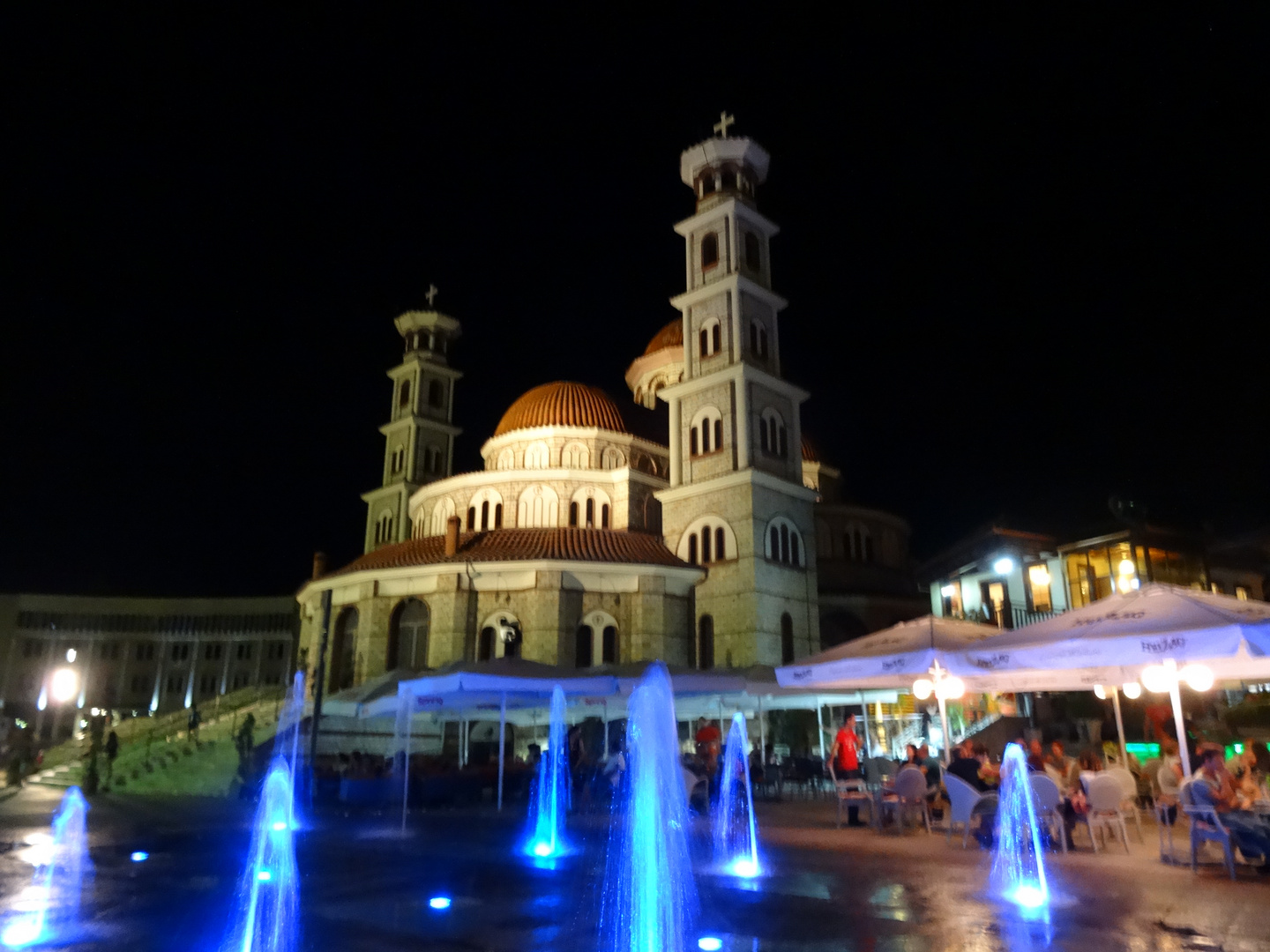 Korca am Abend...