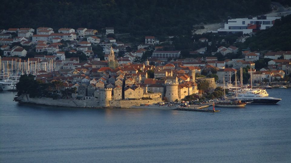 Korcula from above