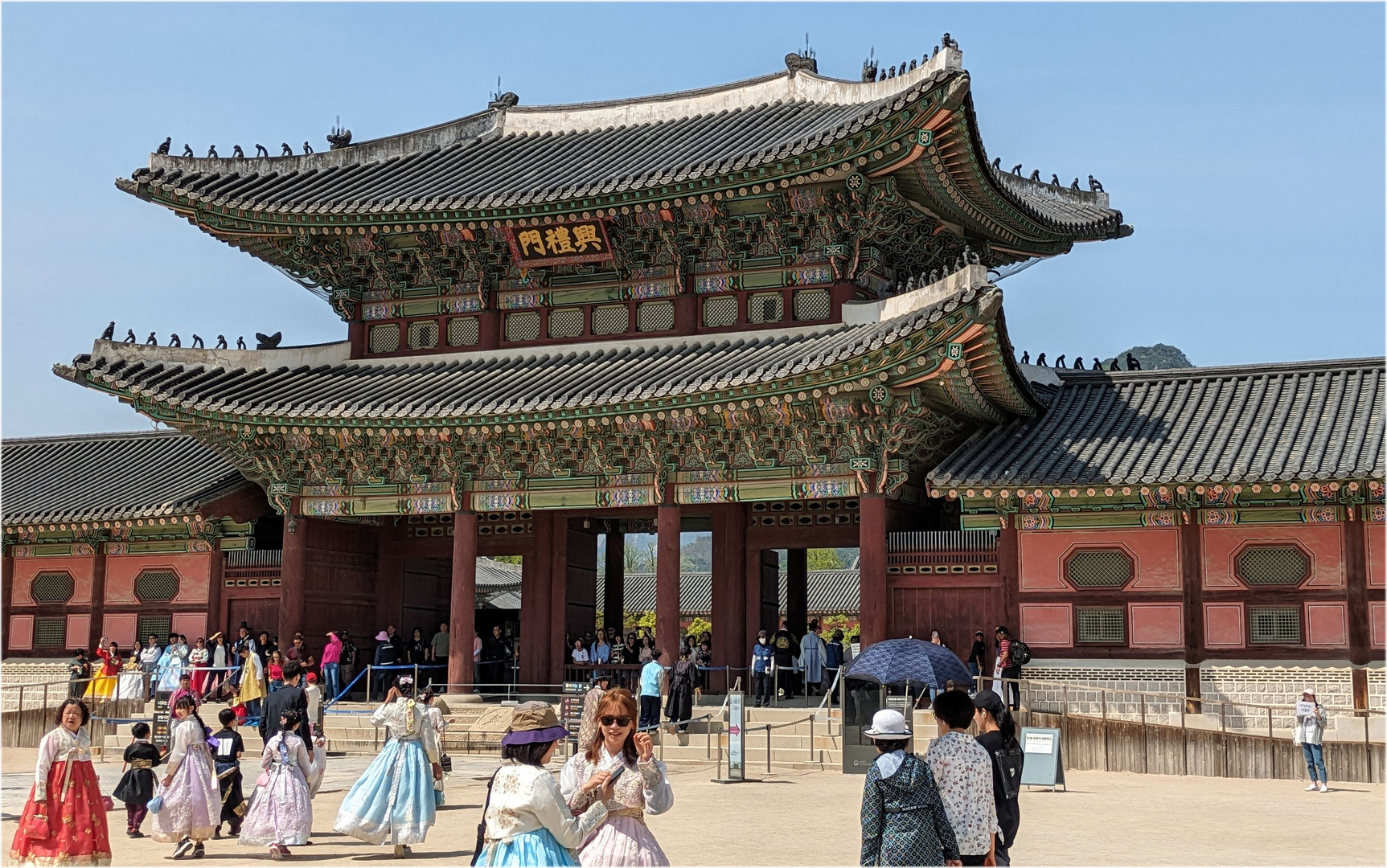 Korea - Seoul-Gyeongbokgung April 2024